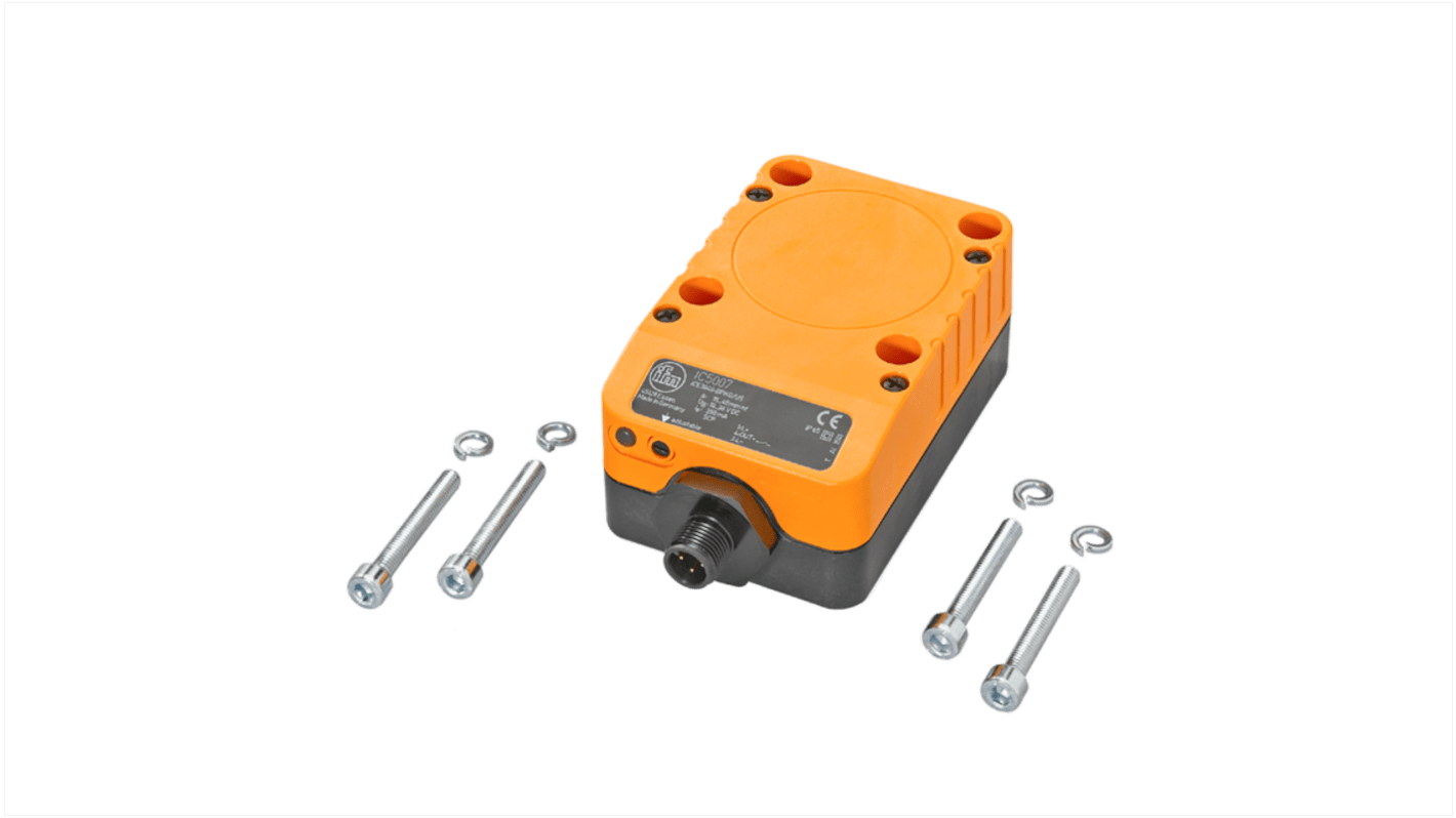 Rs-Online Sensore di prossimità induttivo rettangolare ifm electronic rilevamento 40 mm 10→36 V c.c