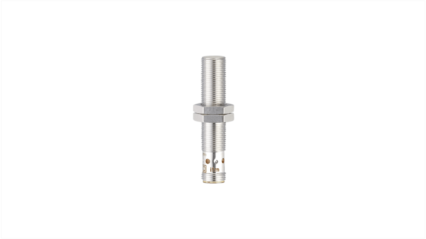 Rs-Online Sensore di prossimità induttivo Cilindro filettato M12 rilevamento 4 mm 10→30 V c.c