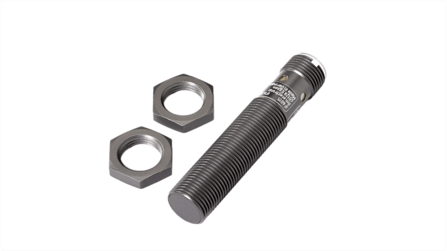 Rs-Online Sensore di prossimità induttivo Cilindro filettato M12 rilevamento 4 mm 10→36 V c.c