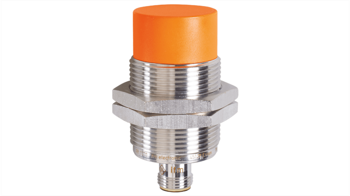 Rs-Online Sensore di prossimità induttivo Cilindro filettato M30 rilevamento 15 mm 10→30 V c.c