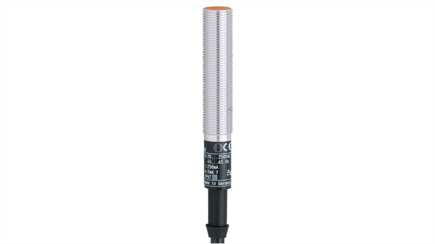 Rs-Online Sensore di prossimità induttivo Cilindro filettato M12 rilevamento 2 mm 10→55 V c.c