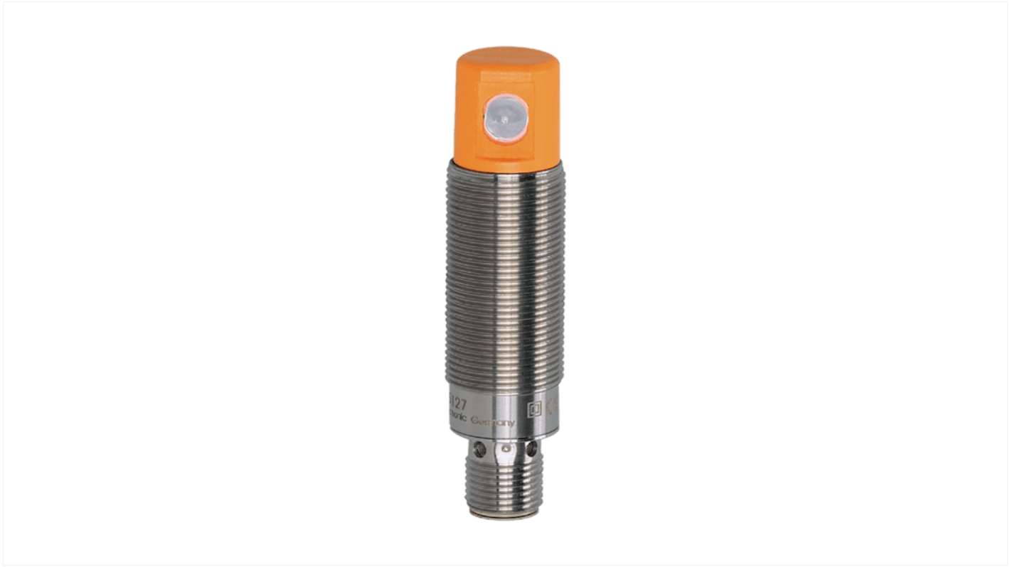 ifm electronic Through Beam Photoelectric Sensor, Cylindrical Sensor, 9 m Detection Range