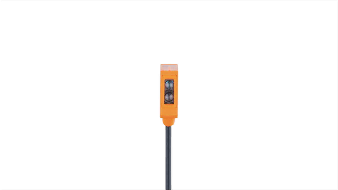 ifm electronic Diffuse Photoelectric Sensor, Rectangular Sensor, 1 → 50 mm Detection Range IO-LINK