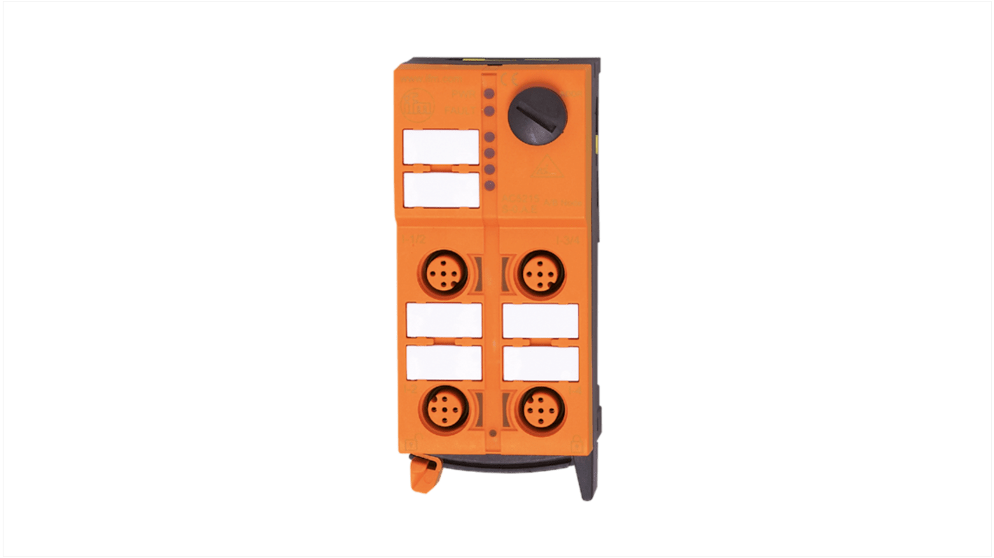 ifm electronic I/O module, M12, 4 port