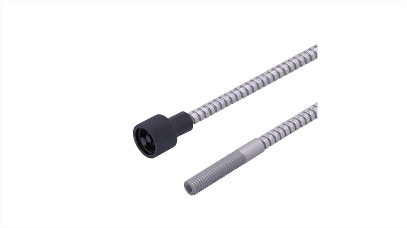 ifm electronic Diffuse Photoelectric Sensor, Barrel Sensor, 40 mm, 200 mm, 330 mm Detection Range