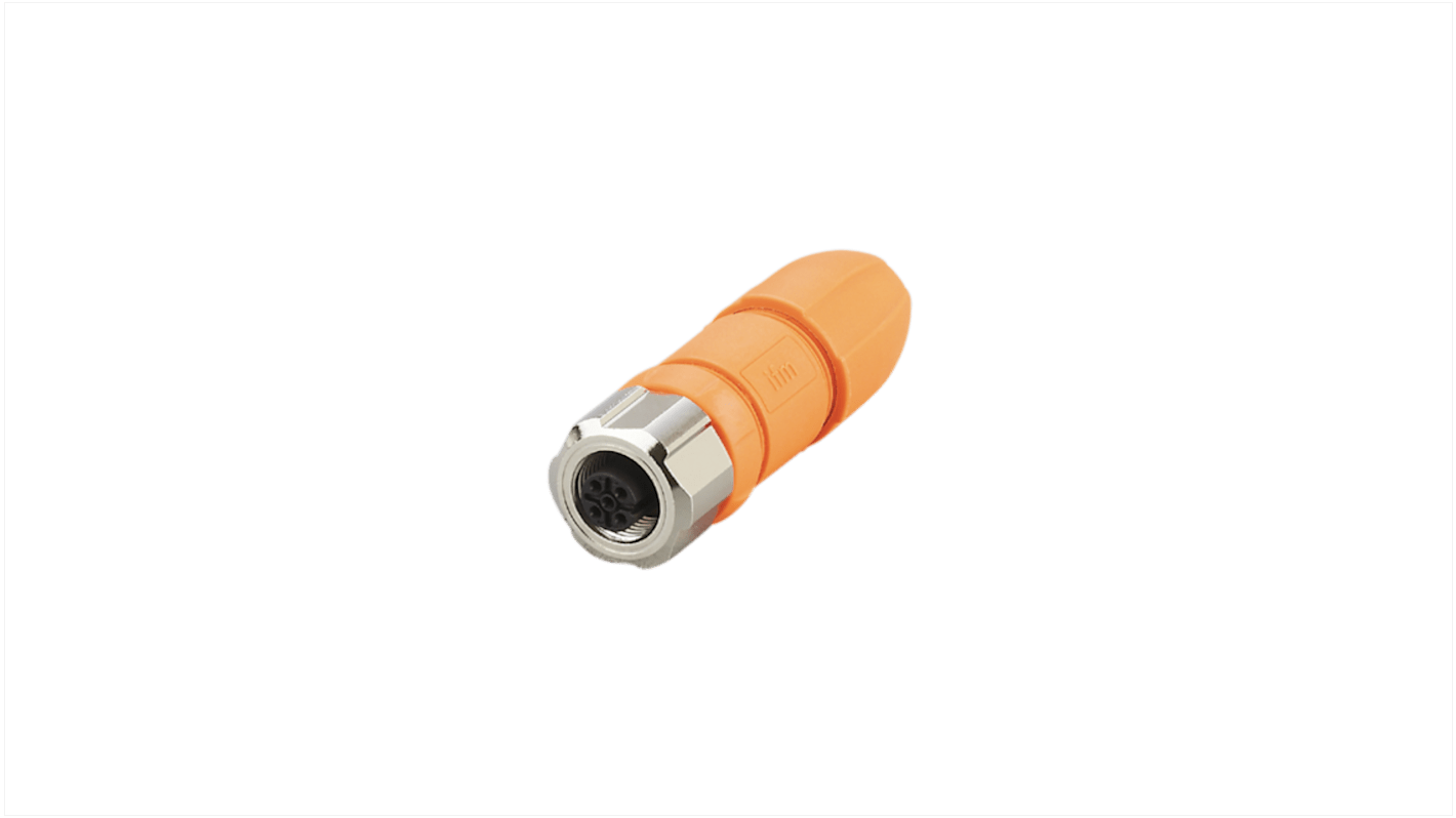 ifm electronic Circular Connector, 1 Contacts, Thread Mount, M12 Connector, Socket, Female, IP67, IP68, IP69K, EVC