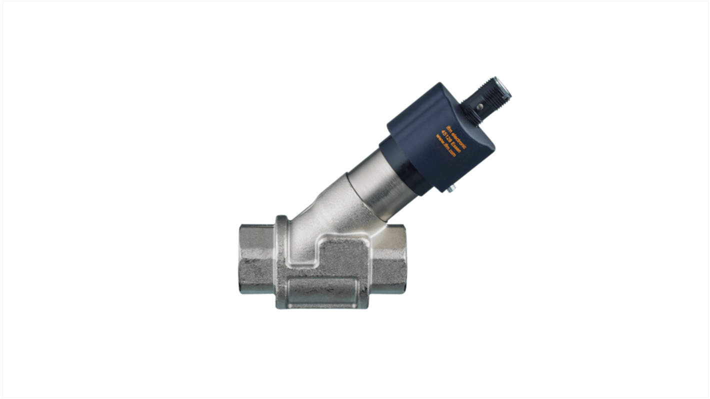 ifm electronic SBY Series Flow Sensor for Liquid, 0.2 l/min Min, 4 L/min Max