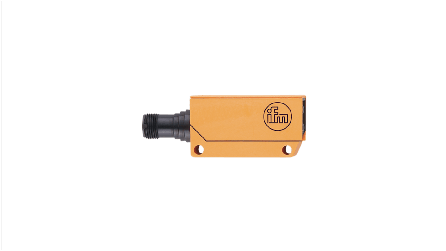 Sensore fotoelettrico Rettangolare ifm electronic, a diffusione, rilevamento 1 → 200 mm, uscita PNP