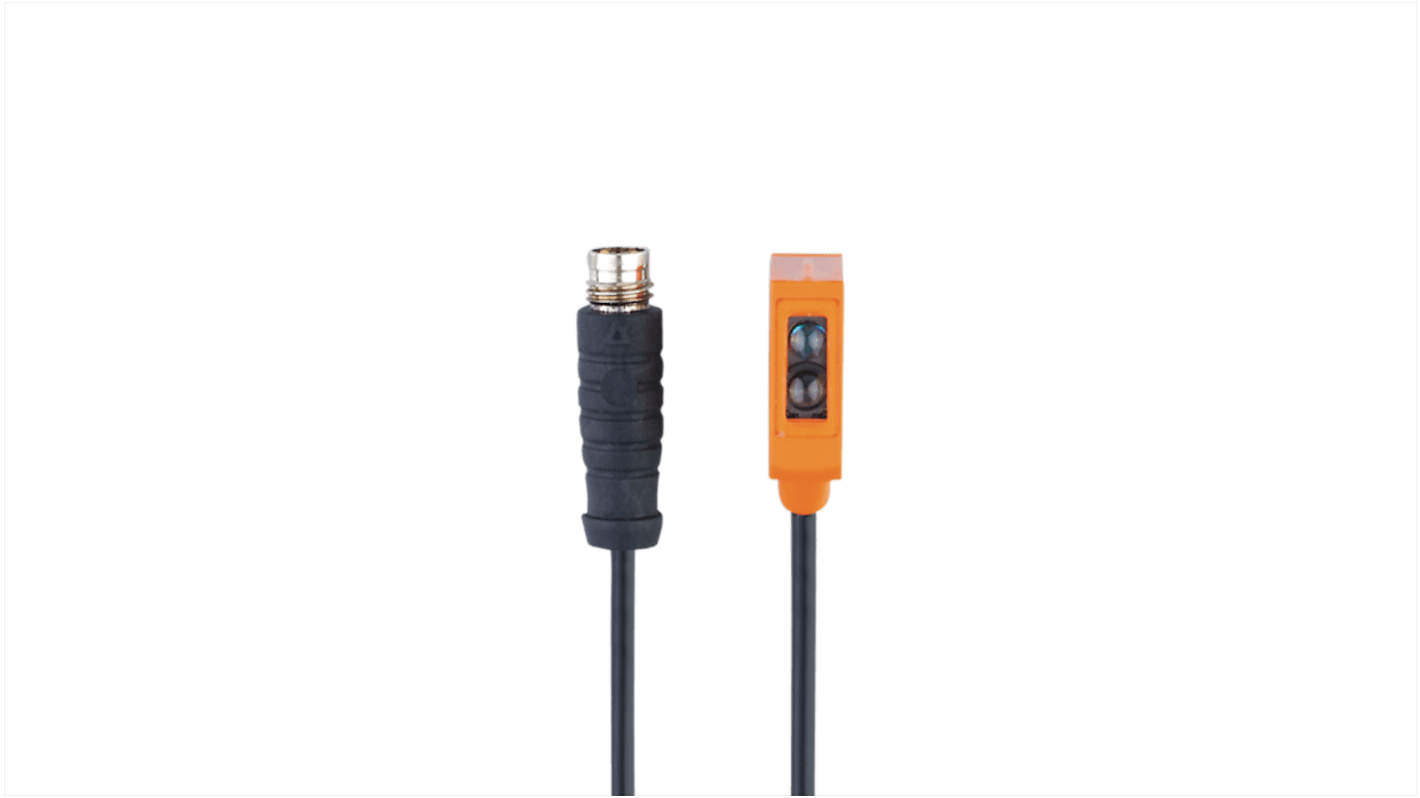 Sensore fotoelettrico Rettangolare ifm electronic, a diffusione, rilevamento 1 → 50 mm, uscita PNP