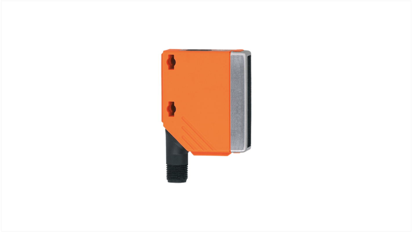 ifm electronic Retroreflective Photoelectric Sensor, Square Sensor, 0.075 → 10 m Detection Range
