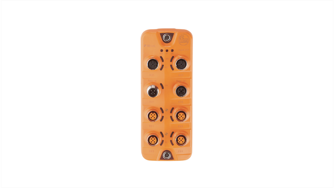 Modulo I/O ifm electronic, 8 porte, connettore M12, IO-LINK