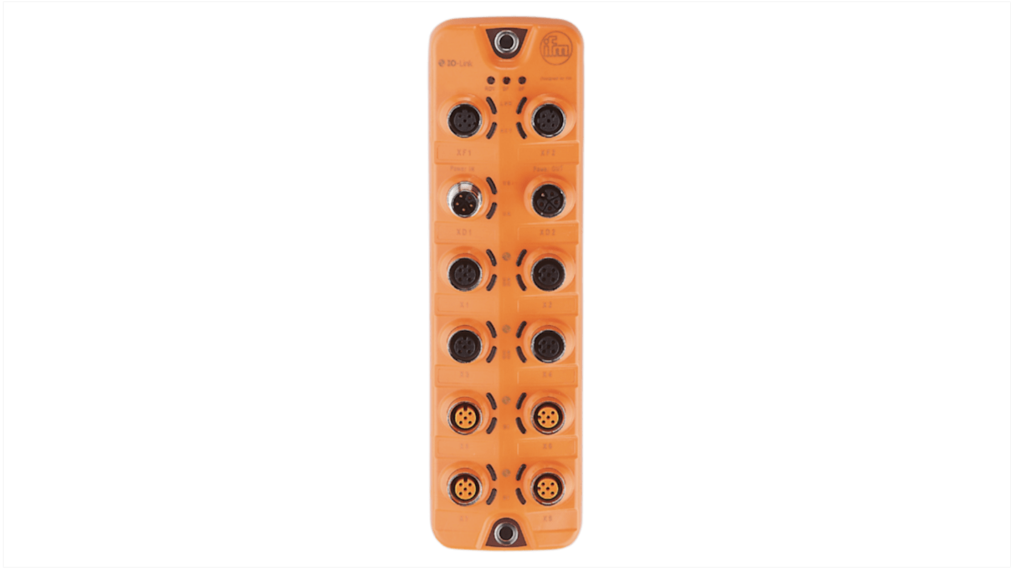 Modulo I/O ifm electronic, 8 porte, connettore M12, IO-LINK
