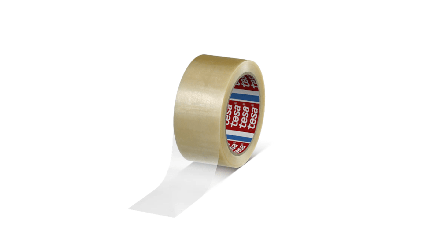 Tesa Tesa 4263 PV0 Transparent Packing Tape, 66m x 48mm