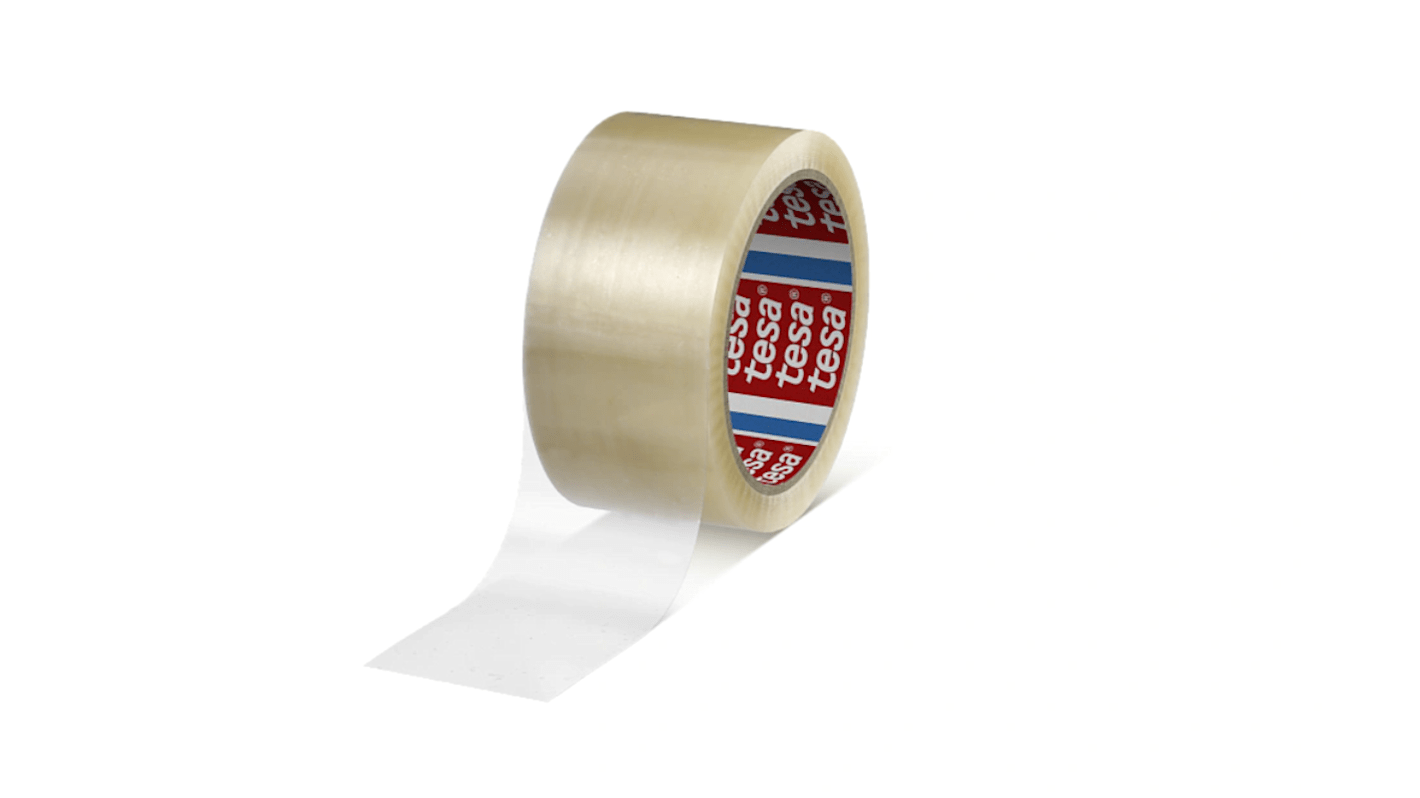 Tesa Tesa 4280 PV0 Transparent Packing Tape, 66m x 48mm