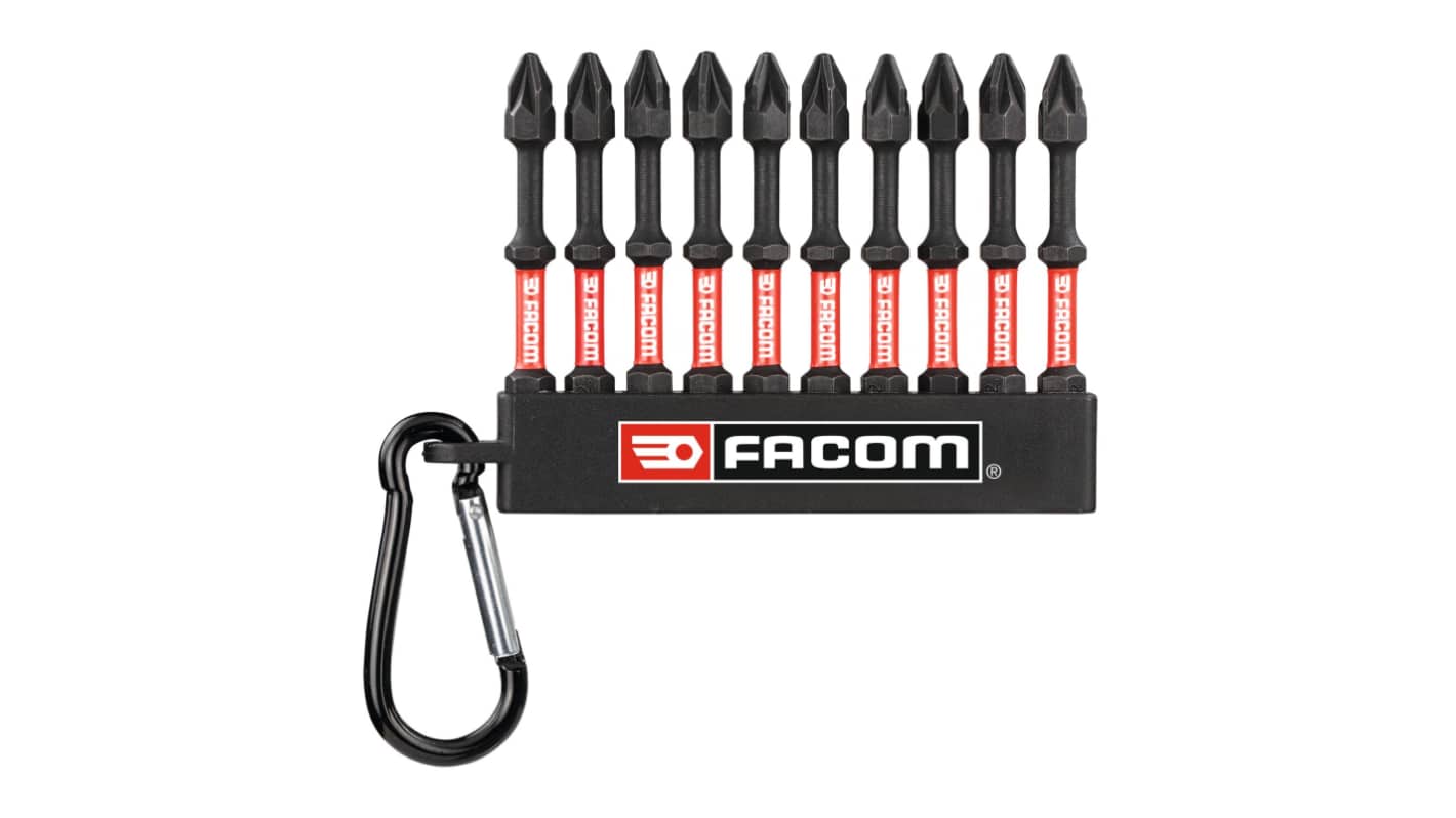 Facom Screwdriver Bit 10 Pieces, Torx