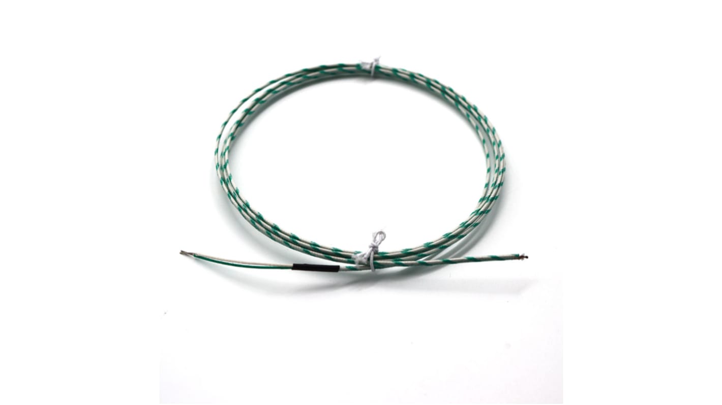 ProsensorVPLK5 Type K Temperature Sensor 2m Length, 0.5mm Diameter, -50°C → +450°C