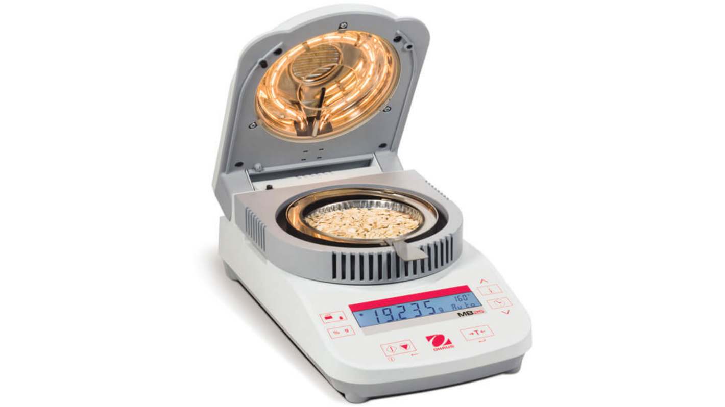 Analizzatore di umidità LCD retroilluminato Ohaus MB25 per