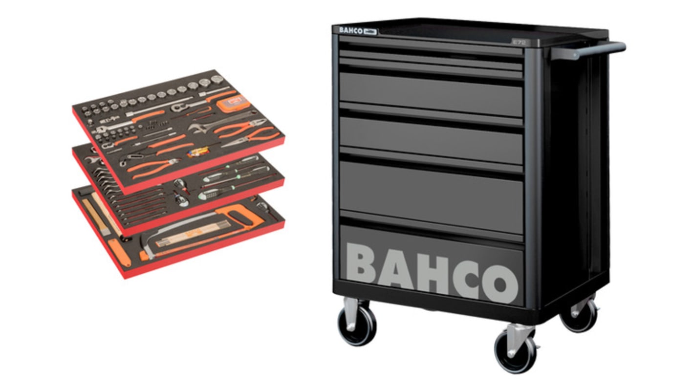 Bahco 手推车, 30kg负载, 5层, 952 x 510 x 782mm