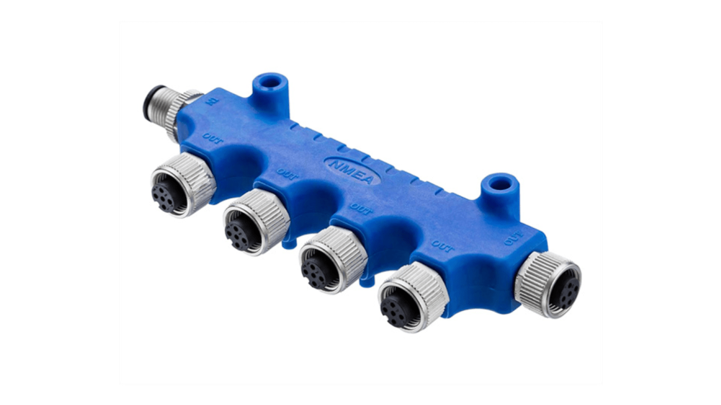 Amphenol Industrial Industrial Circular Connectors, 5 Contacts, Threaded MountPlug and Socket, Male and Female