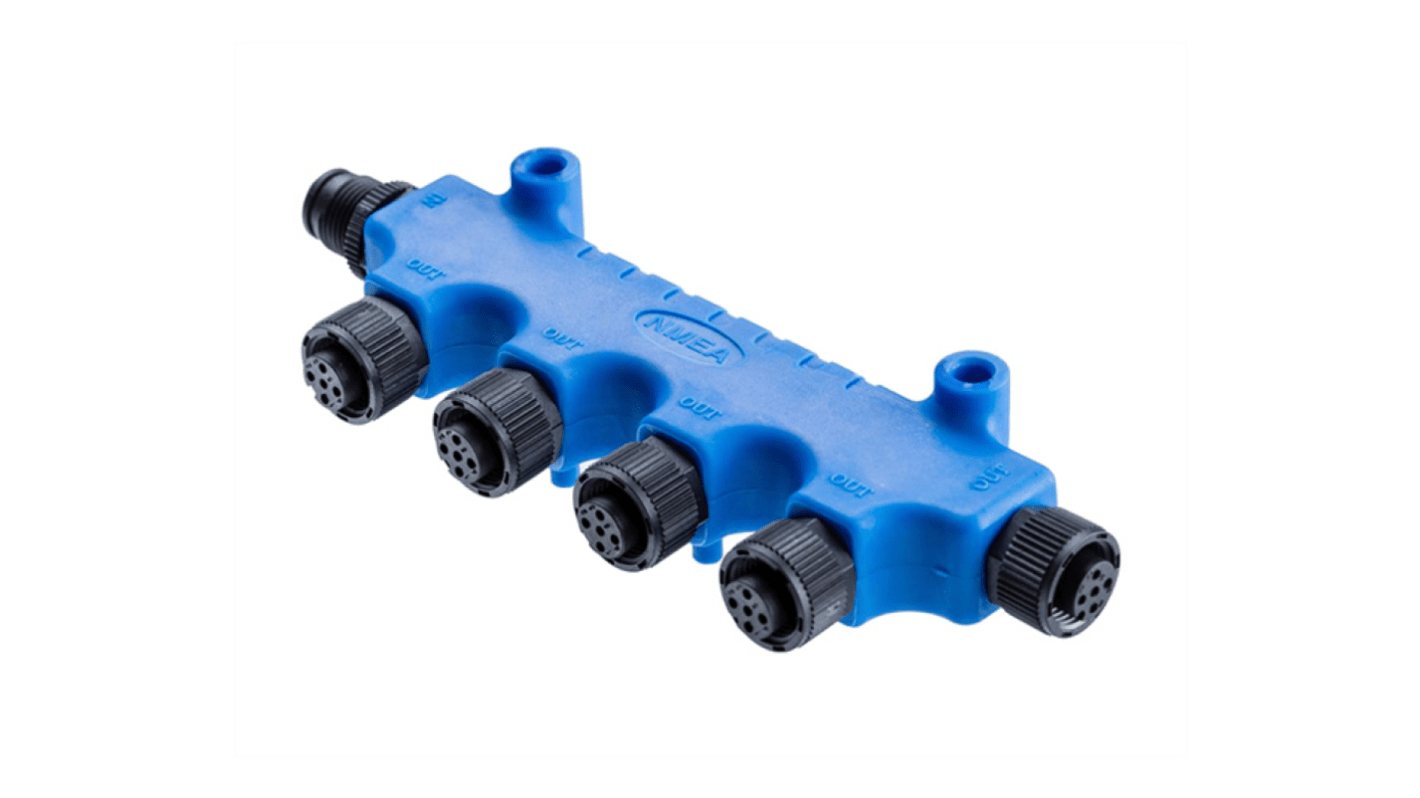 Amphenol Industrial Industrial Circular Connectors, 5 Contacts, Threaded MountPlug and Socket, Male and Female