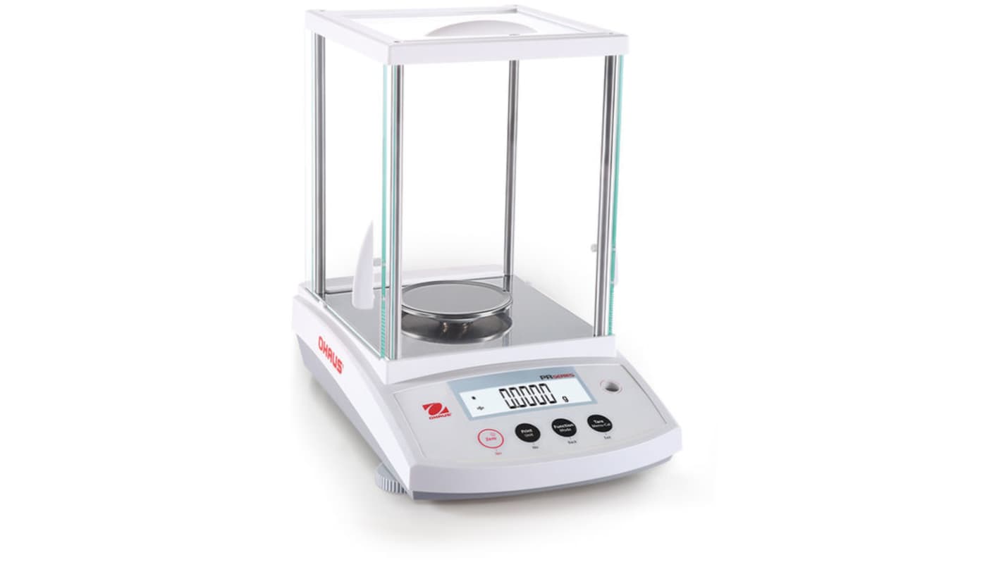 Ohaus PR124/E Weighing Scale Weighing Scale, 120g Weight Capacity