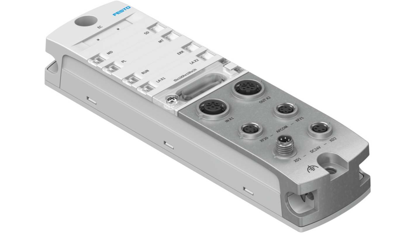 Modulo Interfaccia Fieldbus Festo, serie CPX-AP-I, per Terminali valvolari