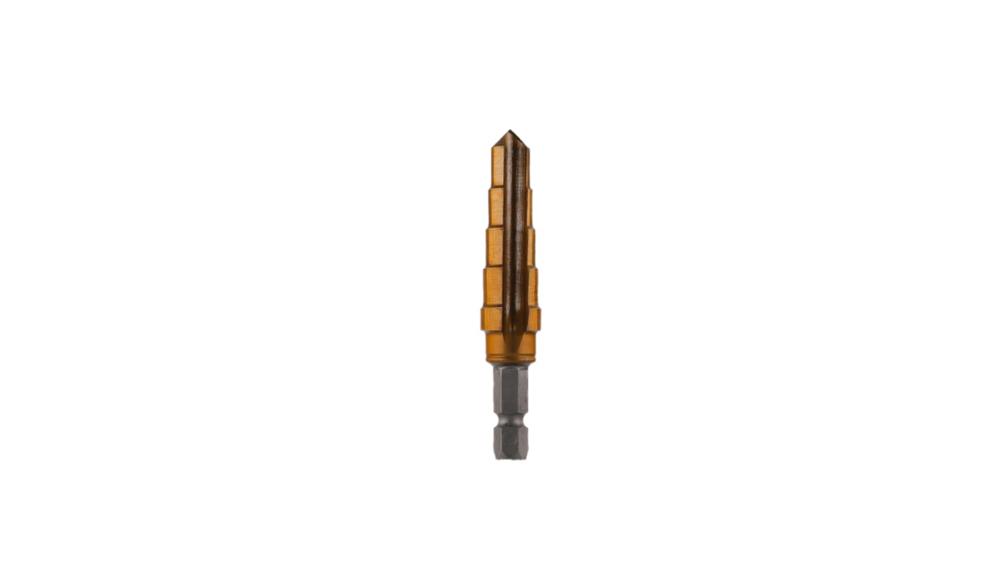 Rotabroach Reamer Bit, 20 mm, 22 mm, 24 mm, 26 mm, 28 mm Diameter, Straight Flute, 35.7 mm Overall