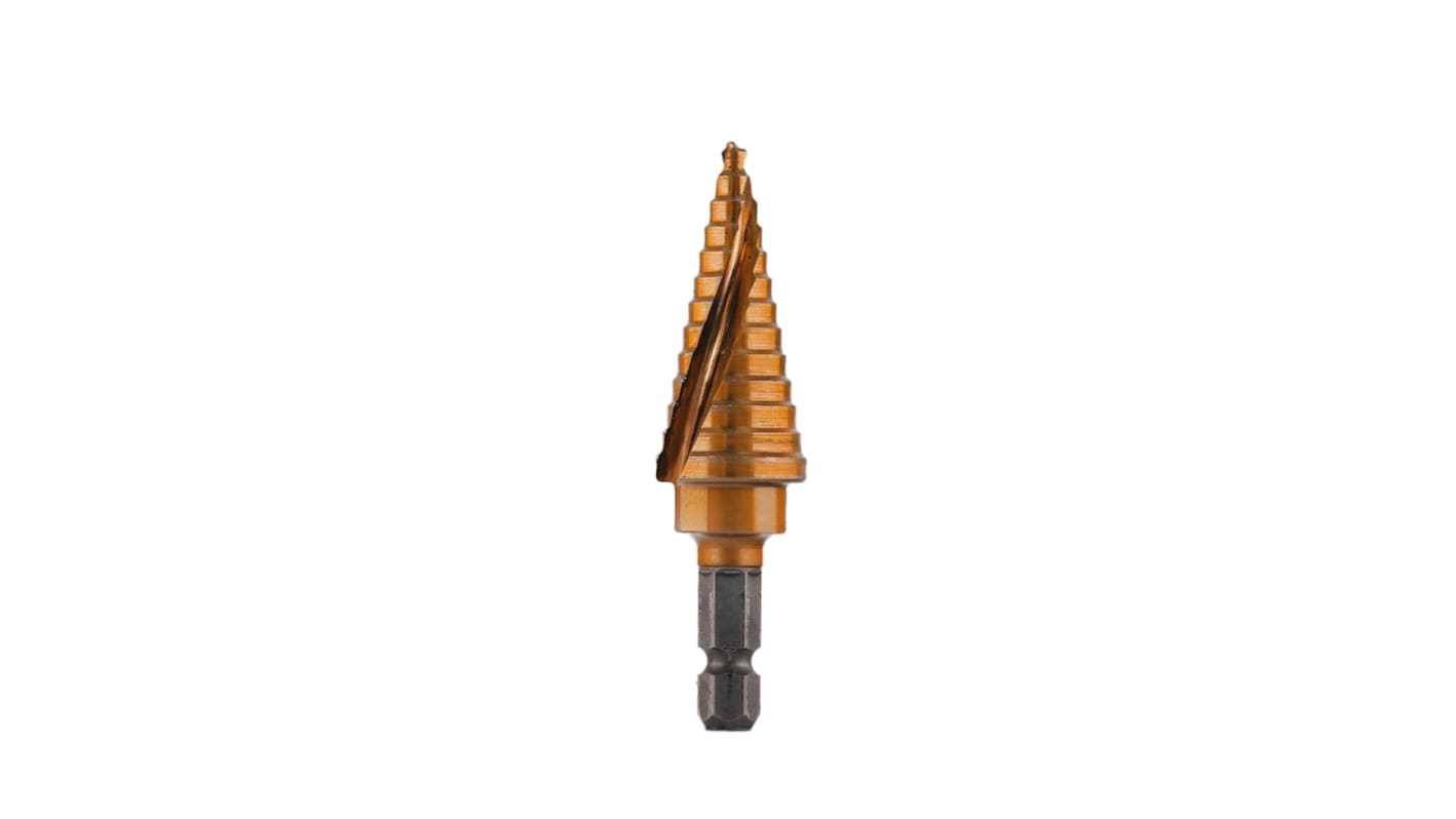 Rotabroach M2 HSS Step Drill Bit 4mm x 30mm