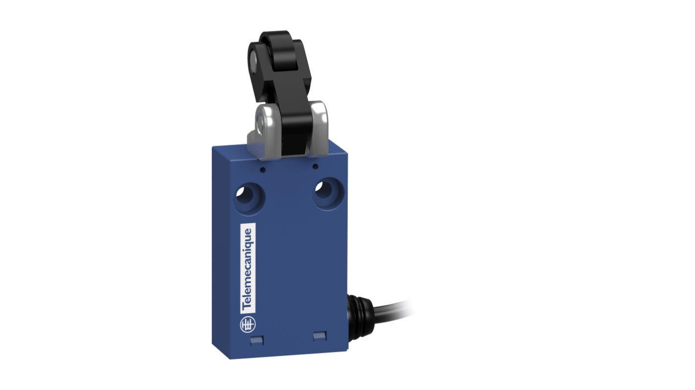 Wyłącznik krańcowy typ Wciskany z popychaczem z rolką Telemecanique Sensors 1NC/1NO 0,75A 240V IP66, IP67