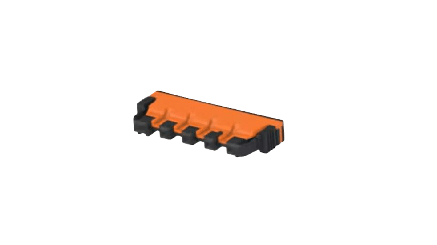 ERNI Voltron Series Straight PCB Mount PCB Connector, 2 Contact(s), 6.2mm Pitch, 1 Row(s), Shrouded