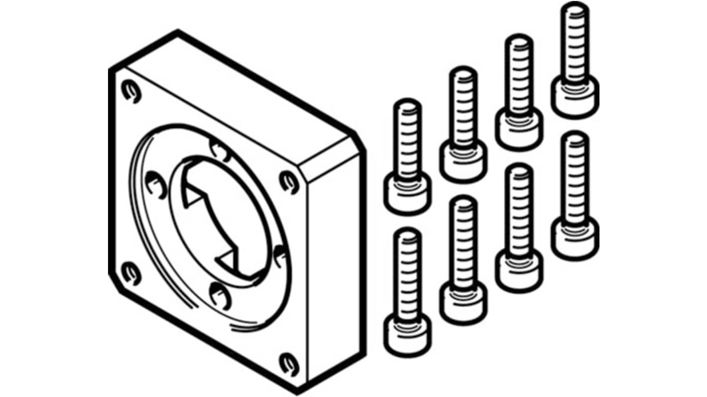Festo EAMF-A Series Flange for Use with Motor Mounting