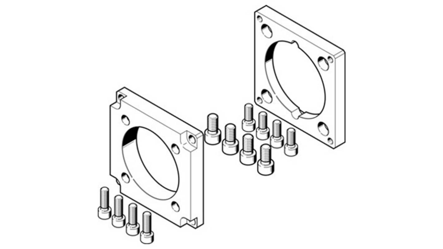 Festo EAMF-A Series Flange for Use with Motor Mounting