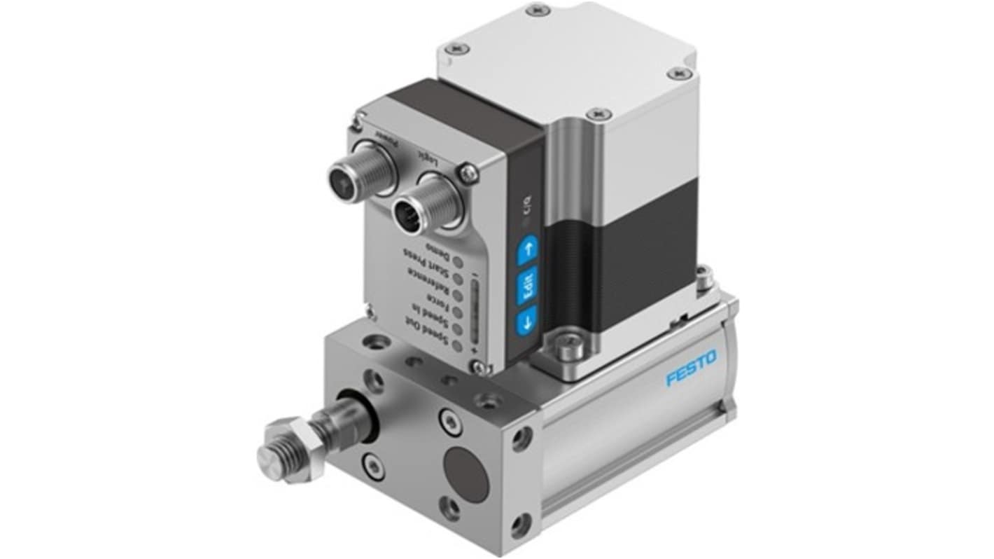Festo Stepper Motor Linear Actuator, 10mm, 24V, 10kg, 600mm/s, 8102166