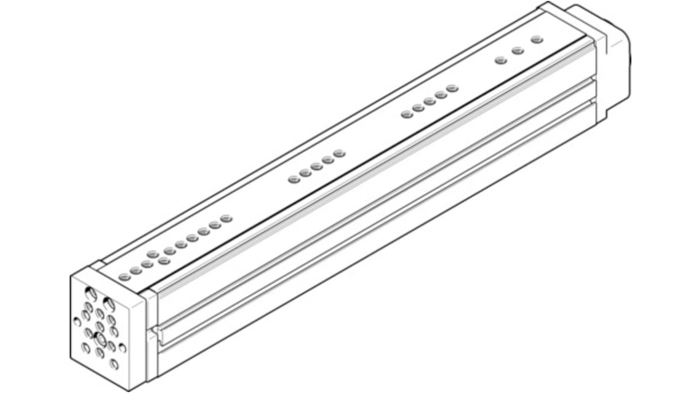 Festo Stepper Motor Linear Actuator, 250mm, 10kg, 1000mm/s, 559339