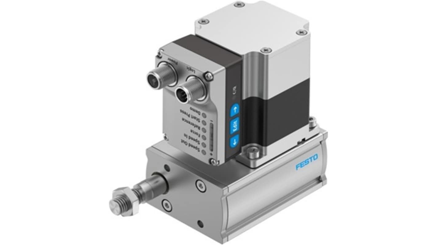 Festo Stepper Motor Linear Actuator, 20mm, 24V, 10kg, 600mm/s, 8102162