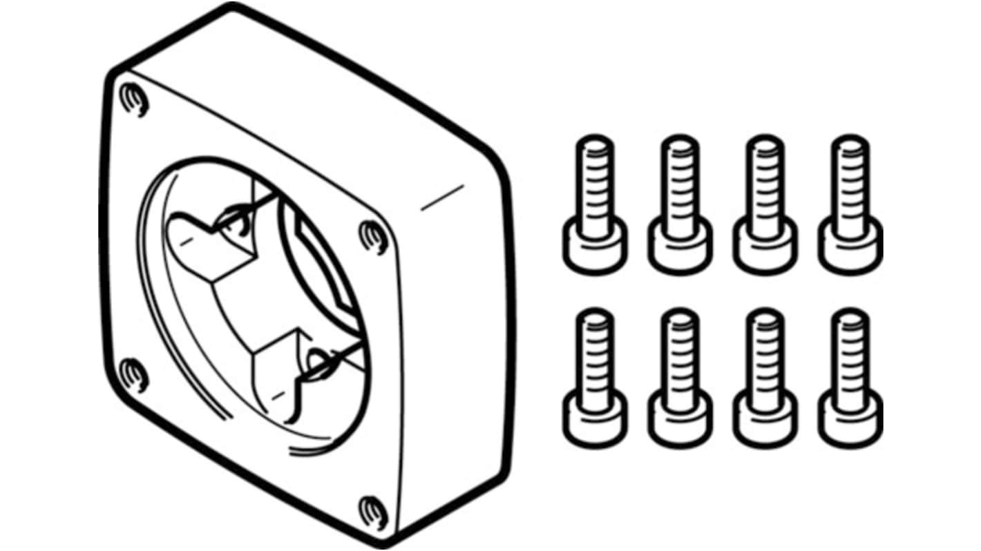 Festo EAMF-A Series Flange for Use with Motor Mounting