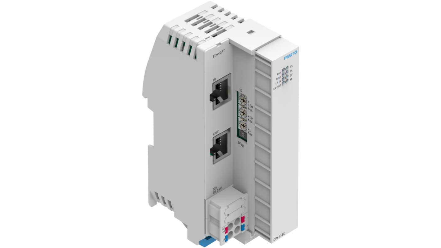 Magistrala peryferyjna Festo Moduł magistrali CPX-E Elektryczne urządzenia peryferyjne CPX-E-EC 76,5 x 42,2 x 125,8 mm