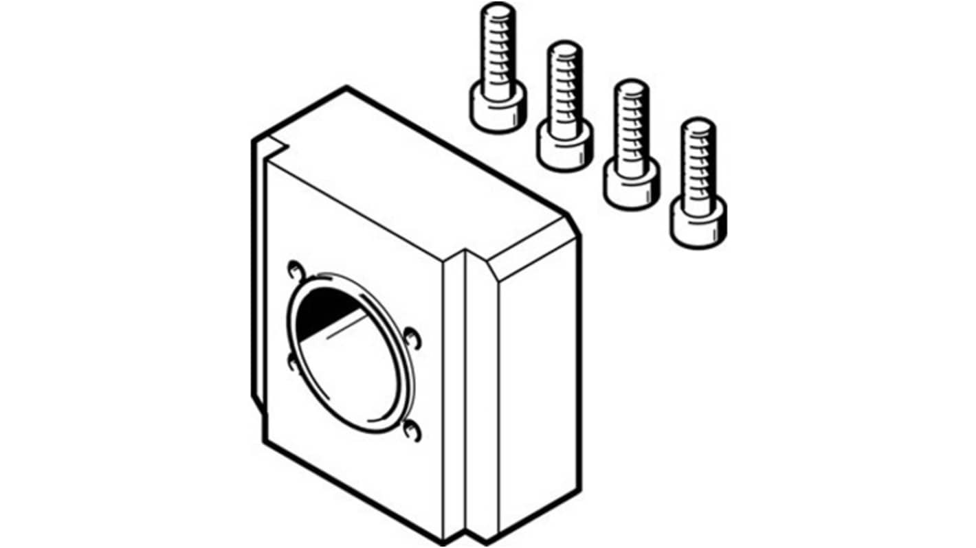 Festo EAMF-A Series Flange for Use with Motor Mounting