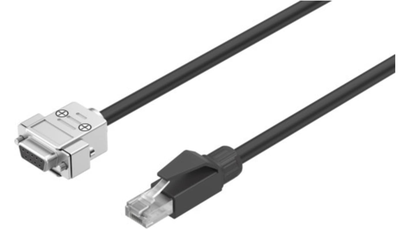 Festo NEFM Series Adapter for Use with Servo Drives, 500mm Length, 0 → 24 V