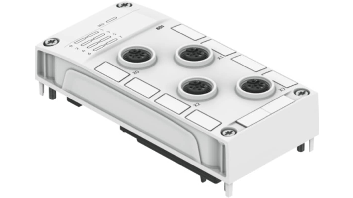 Festo CPX-AP Series I/O module, M12, 30m cable, 5 way, 8 port