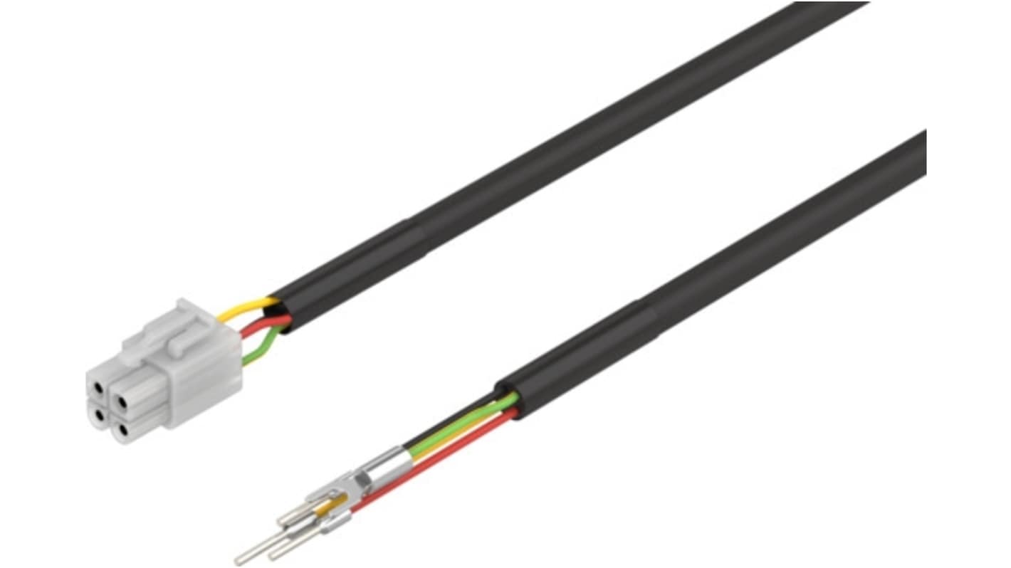 Festo NEBM Series Cable for Use with Controllers, 2.5m Length, 0 → 300 V