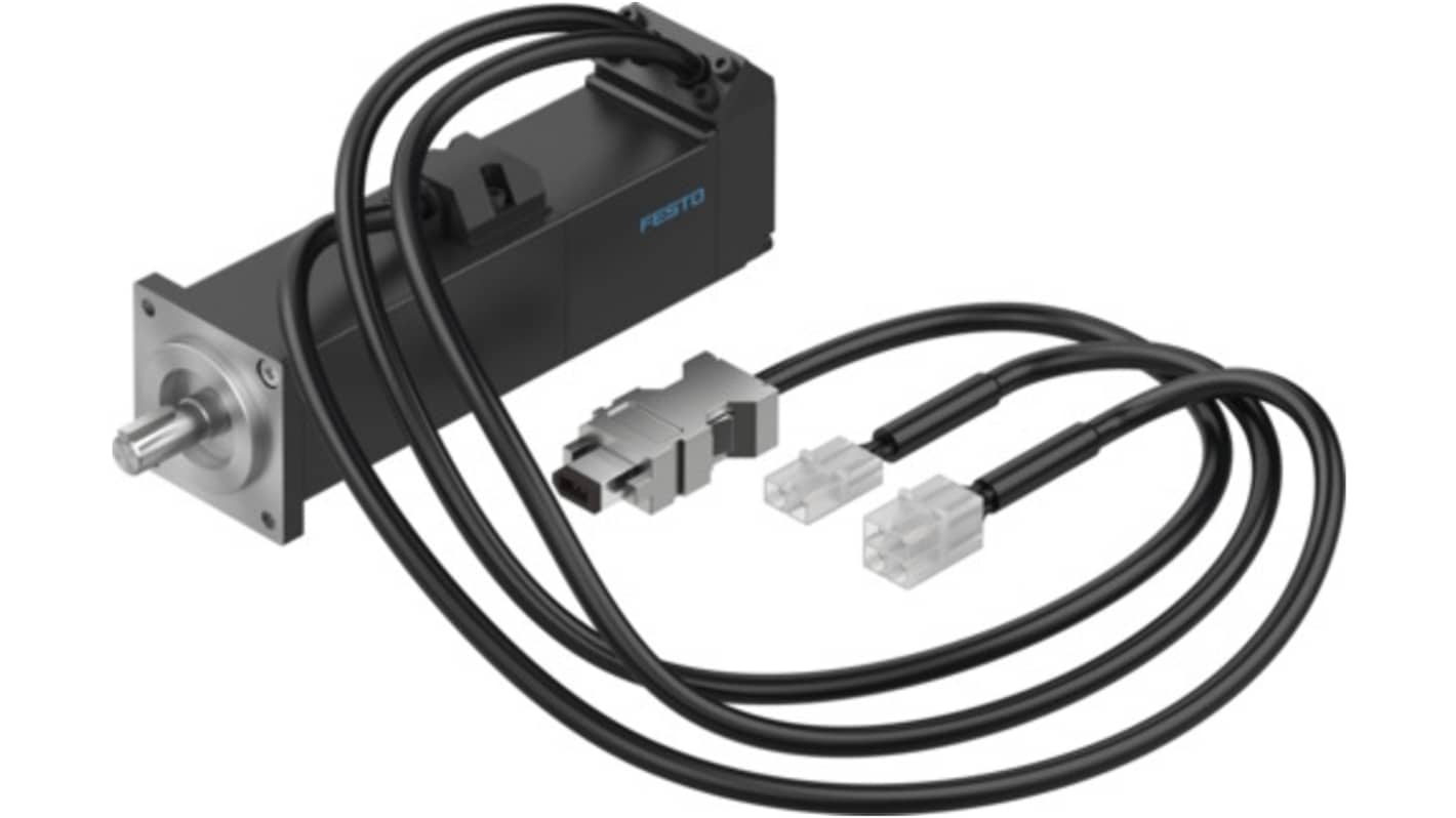 Festo 300 V 100 W Servo Motor, 6000 rpm, 0.96 Nm Max Output Torque