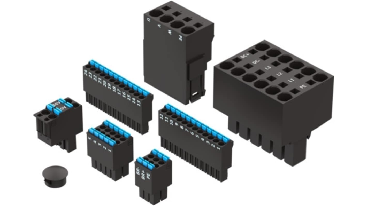 Wtyk Festo Wtyk pośredni NEKM-C6 Kontrolery NEKM-C6-C45-P3-D