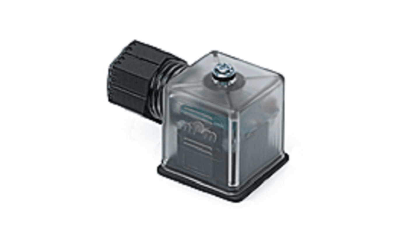 Connettore solenoide Molex DIN 43650, 2P, 24 V