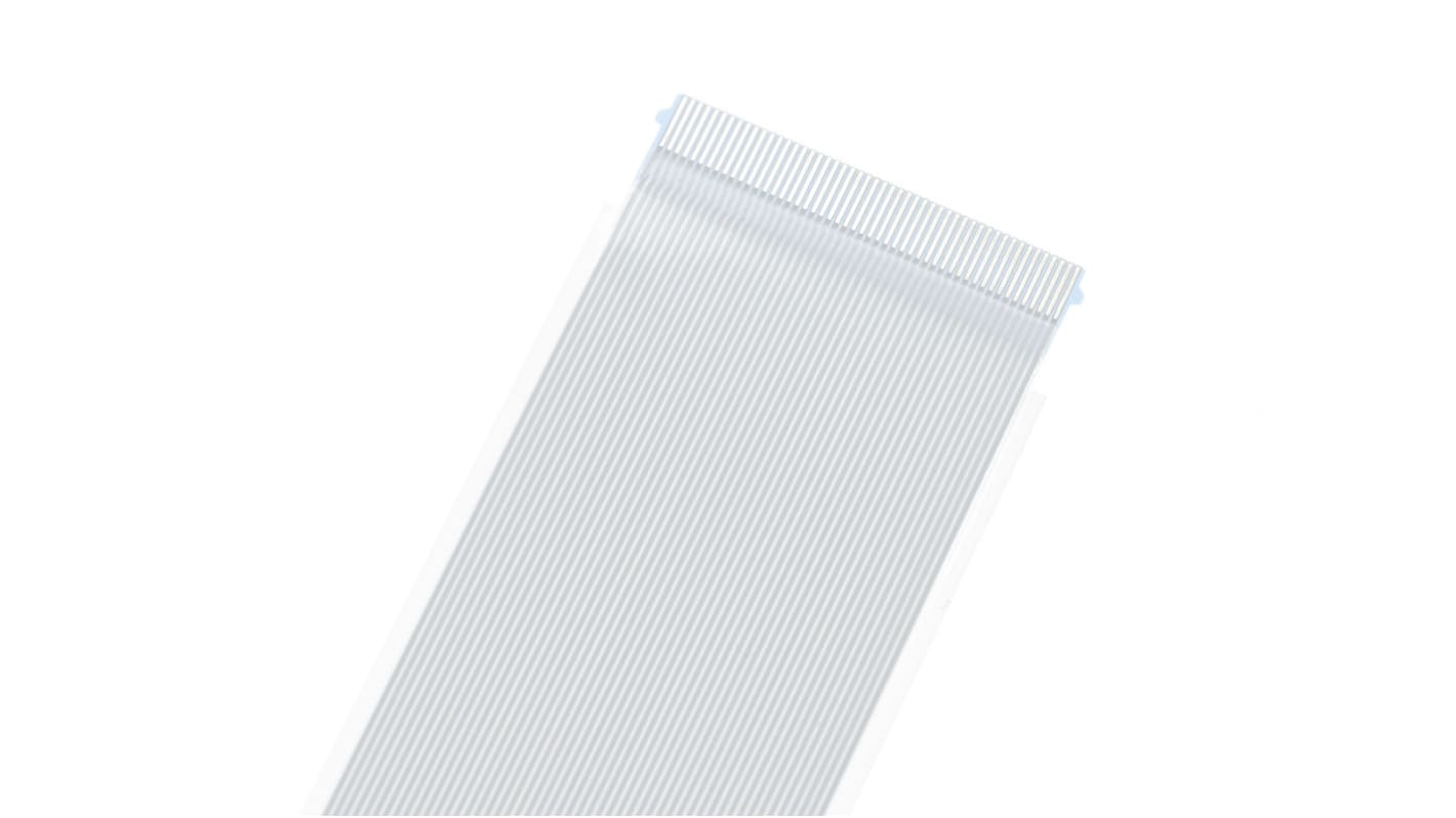 Molex 15466 Series Flat Ribbon Cable, 15-Way, 0.5mm Pitch, 102mm Length, FPC to FPC