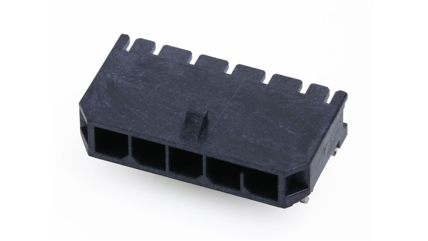 Molex 3p单排排针 直角, 3mm间距, SMT安装, 218989系列