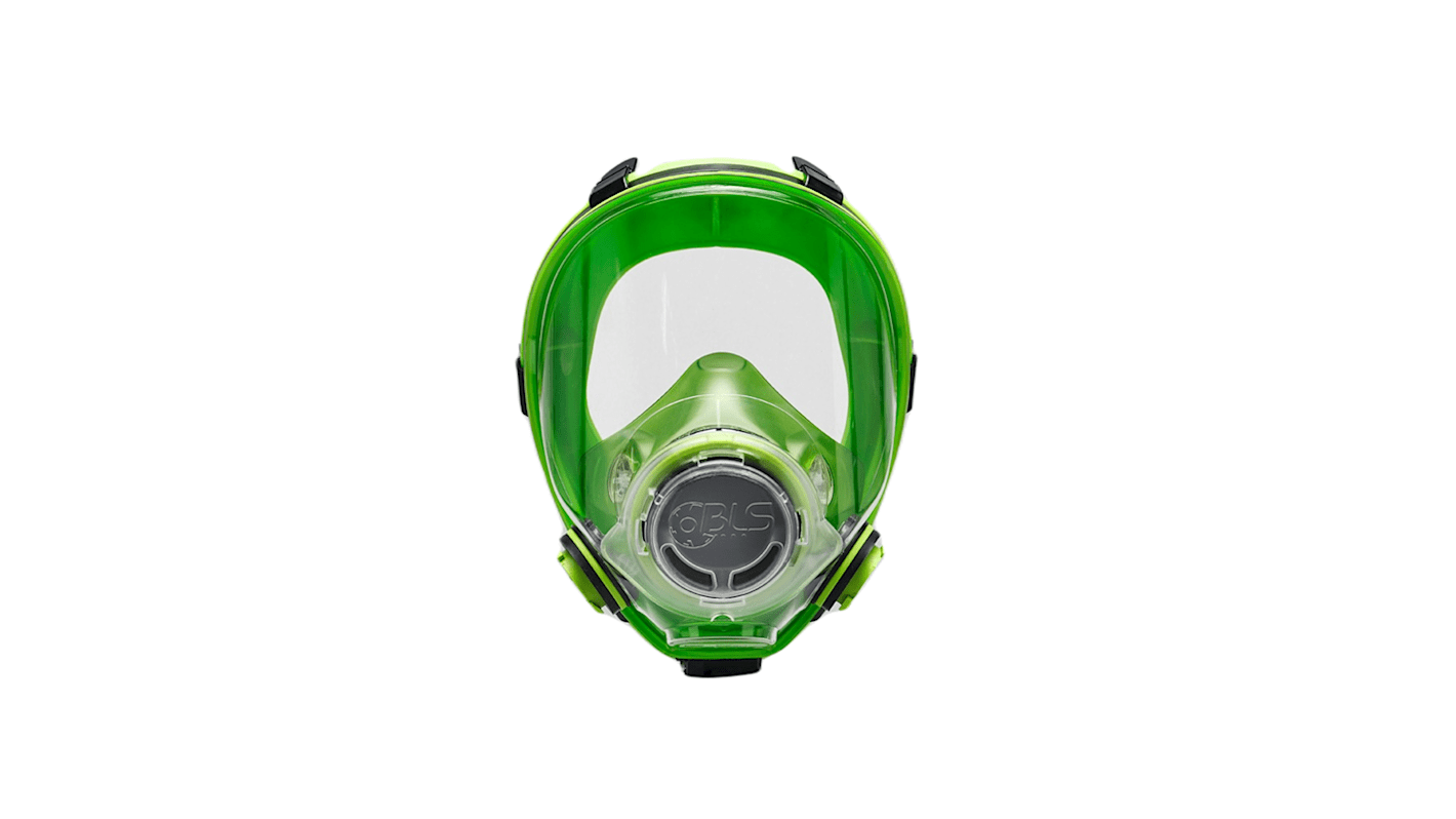 Respiratore riutilizzabile BLS col. Verde, Taglia L, Maschera completa