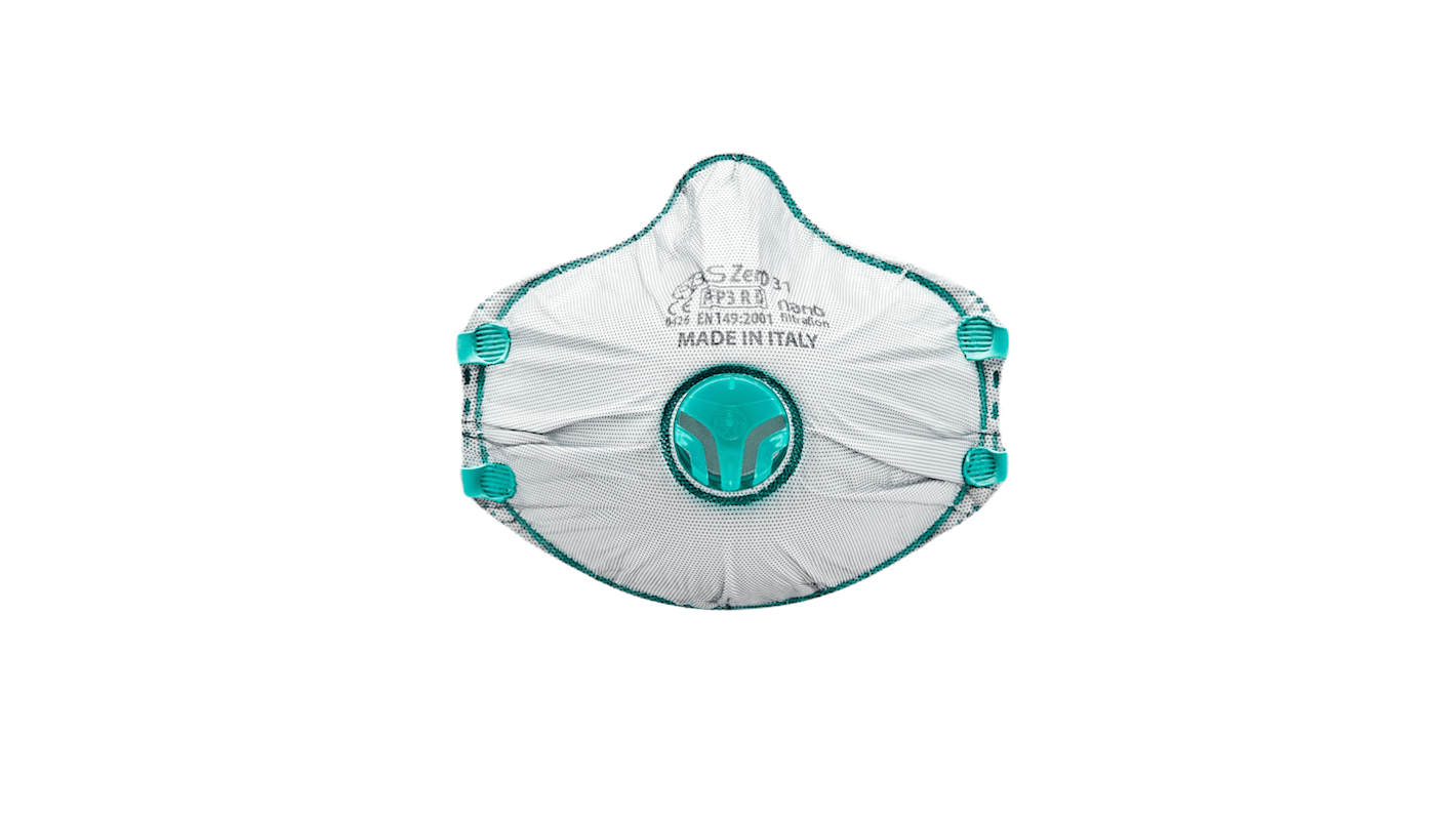 Maschera respiratoria BLS col. bianco, Maschera