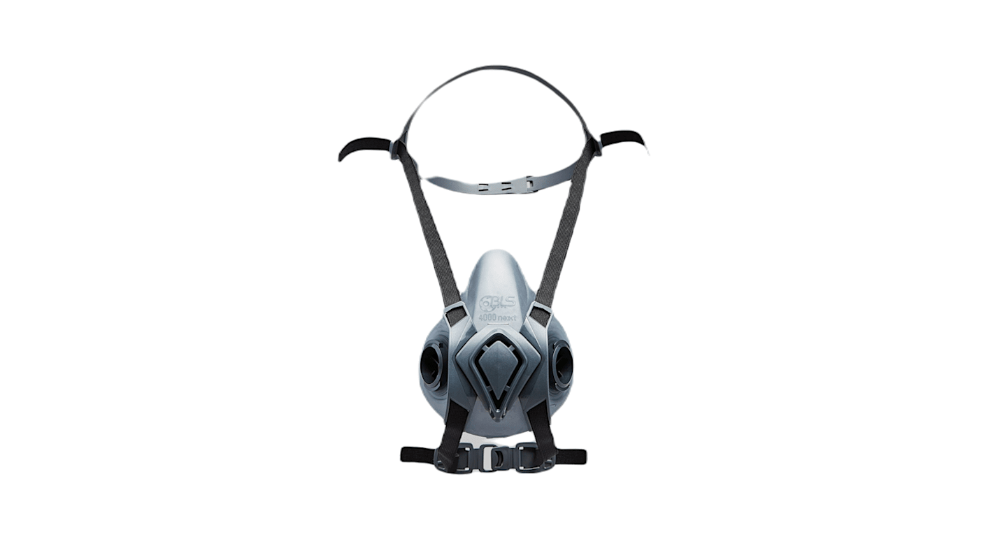BLS BLS 4000next Series Half-Type Reusable Respirator, Size S/M, Hypoallergenic