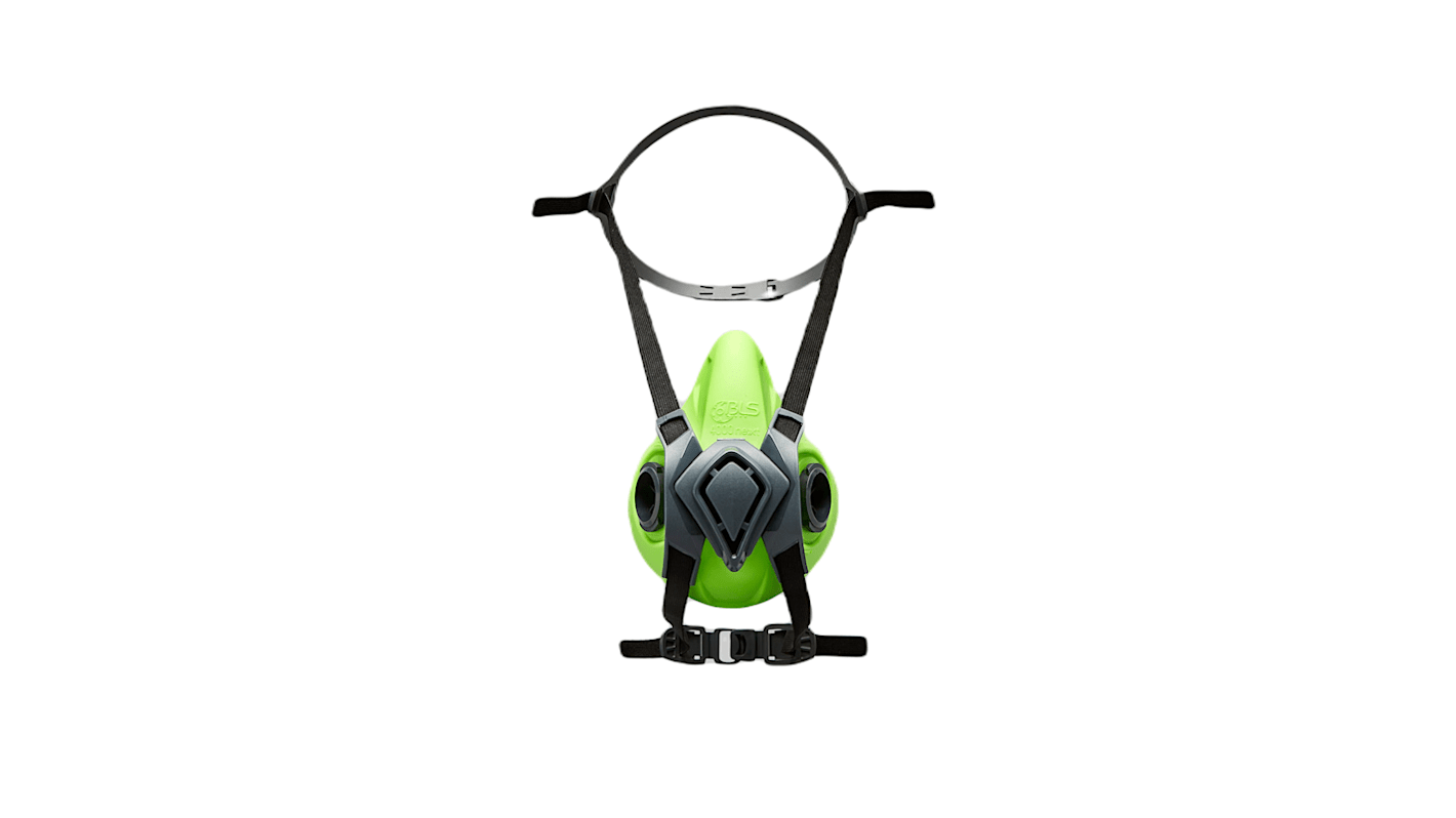 BLS BLS 4000next Series Half-Type Reusable Respirator, Size M/L, Hypoallergenic